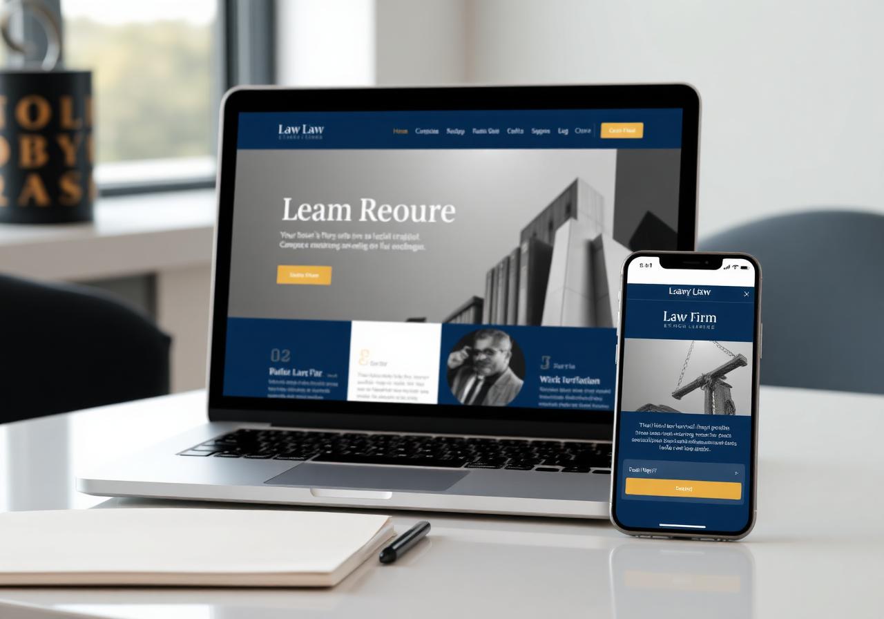 AI-powered law firm website development
