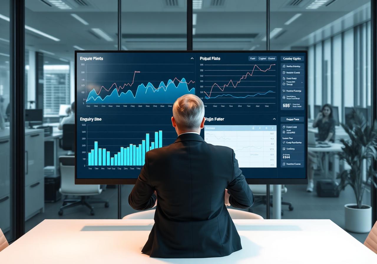Marketing analytics dashboard